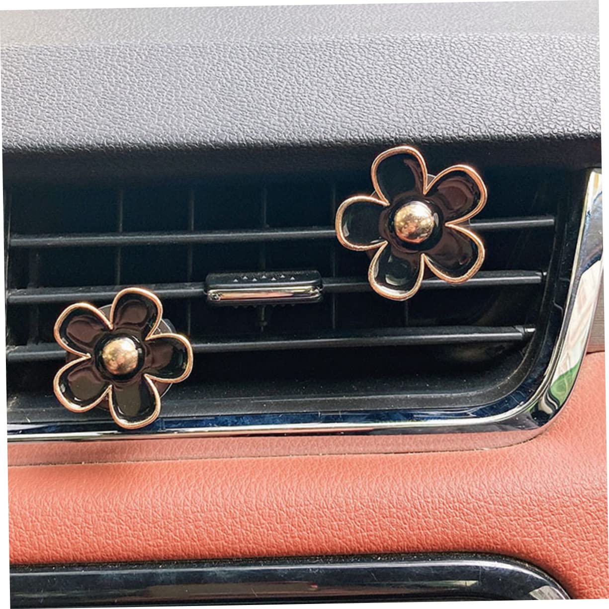 Mikinona 18stücke Blumen Lüftungsclip Für Auto Aromatherapie Dekoration Für Klimaanlage Langlebig Und Sicher Für Auto Büro Und Wohnzimmer