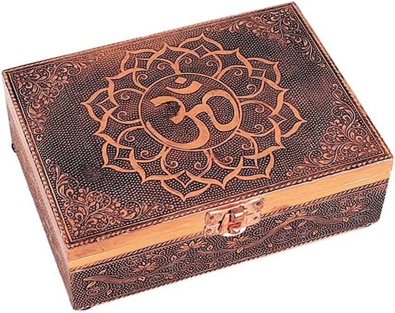 Tarot of sieradendoos OHM Koperkleur