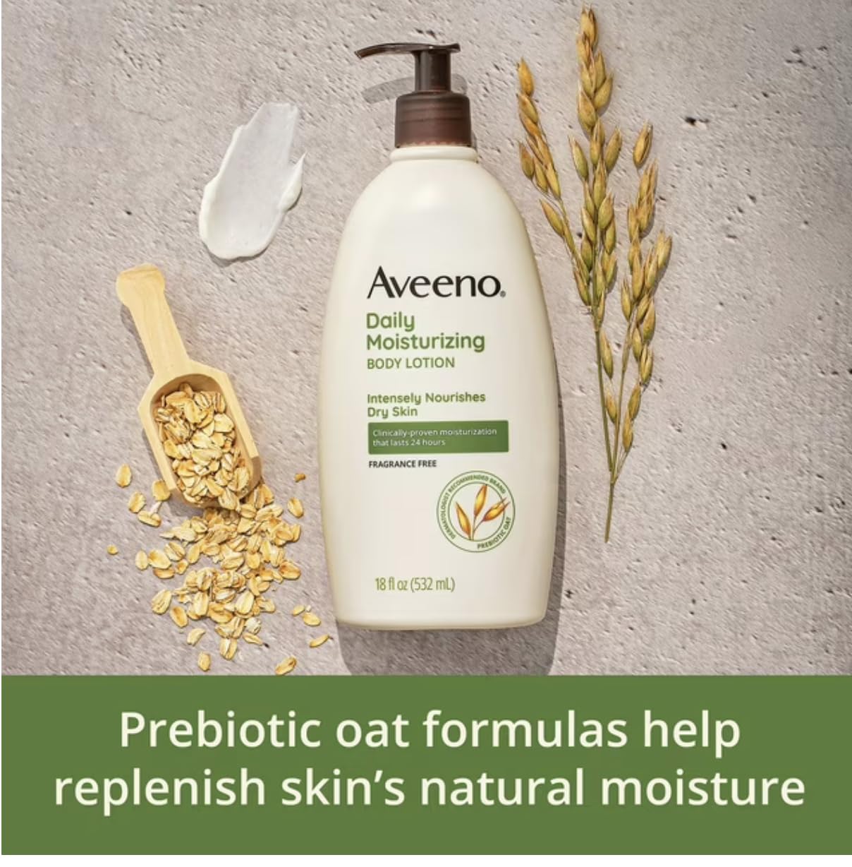 Aveeno Täglich feuchtigkeitsspendende Körperlotion (18 Unzen, 2 Stück + 220 ml Tube).