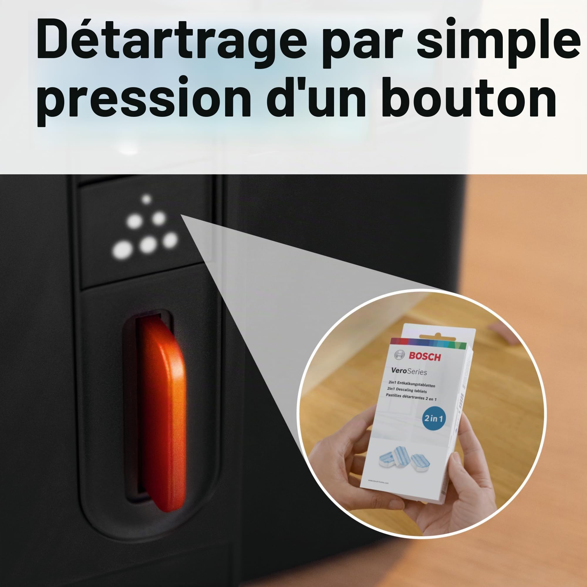 Bosch, machine à café filtre,MyMoment,réservoir d'eau amovible,verseuse isotherme en acier inoxydable à double paroi,arrêt automatique,AromaPlus, fonction Anti-Goutte, détartrage facile,noir,TKA6M273