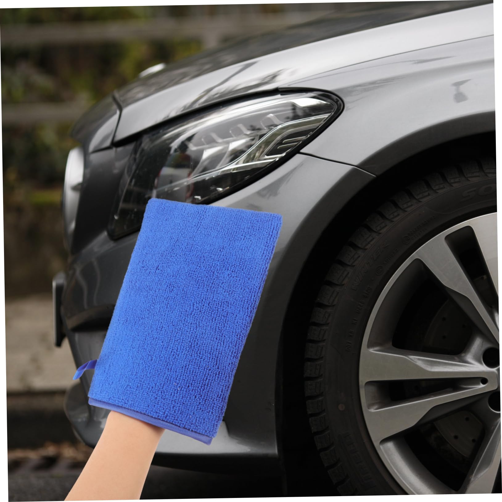 Mobestech 3piezas Guantes De Lavado De Arcilla para Automóviles Manopla De Limpieza De Superficie Elimina Contaminantes como Alquitrán y Polvo De Frenos Reutilizable y Fácil De Usar para