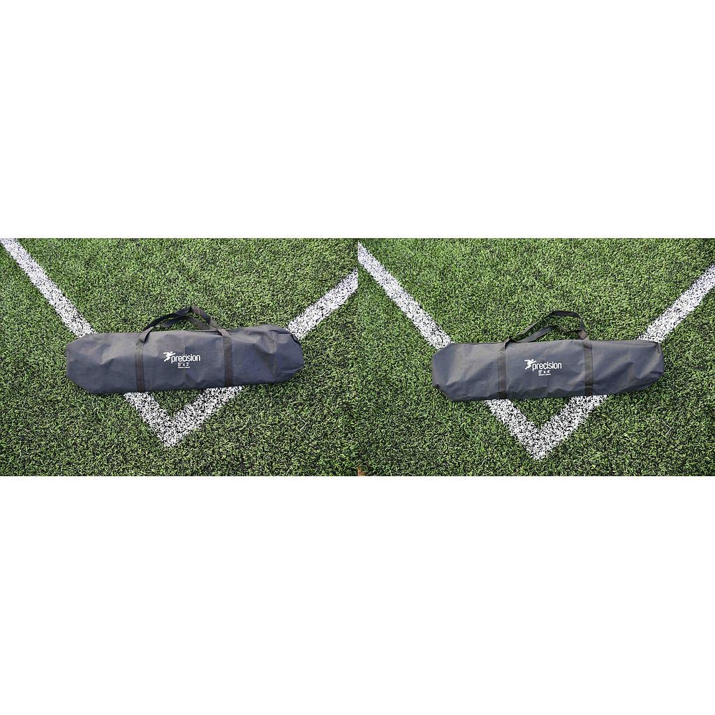 Precision Flexi Net Replacement Carry Bag, Heavy Duty Zipped Extra Storage Duffle, Travel Carry Handles, Durable Polyester Design for Flexi Net Goals, Black, 6' x 4'