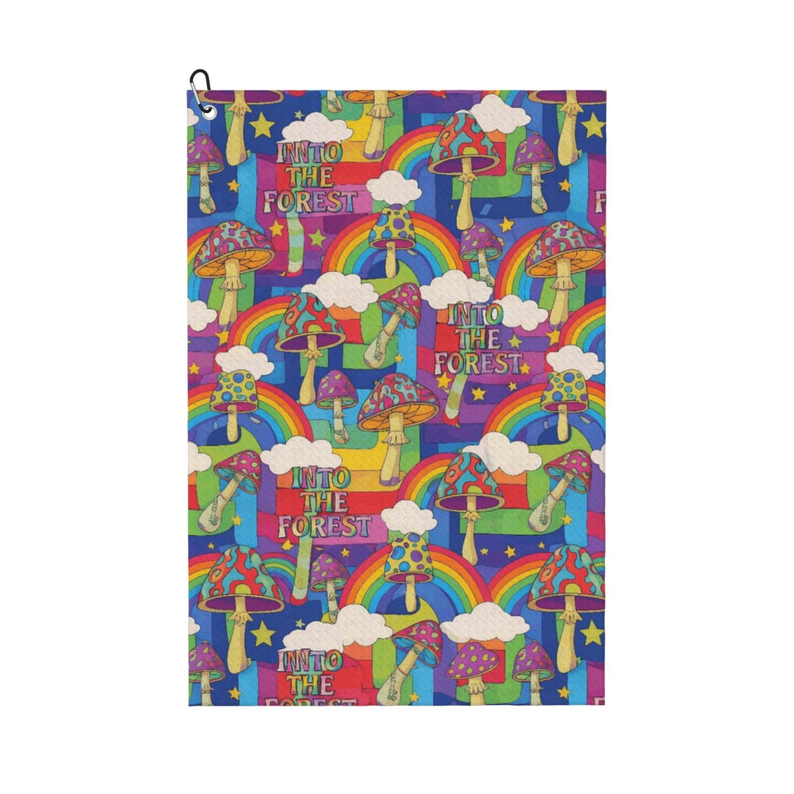 BSDFGSDD Trippy Mushroom Golf Towel 24 x 16 inches