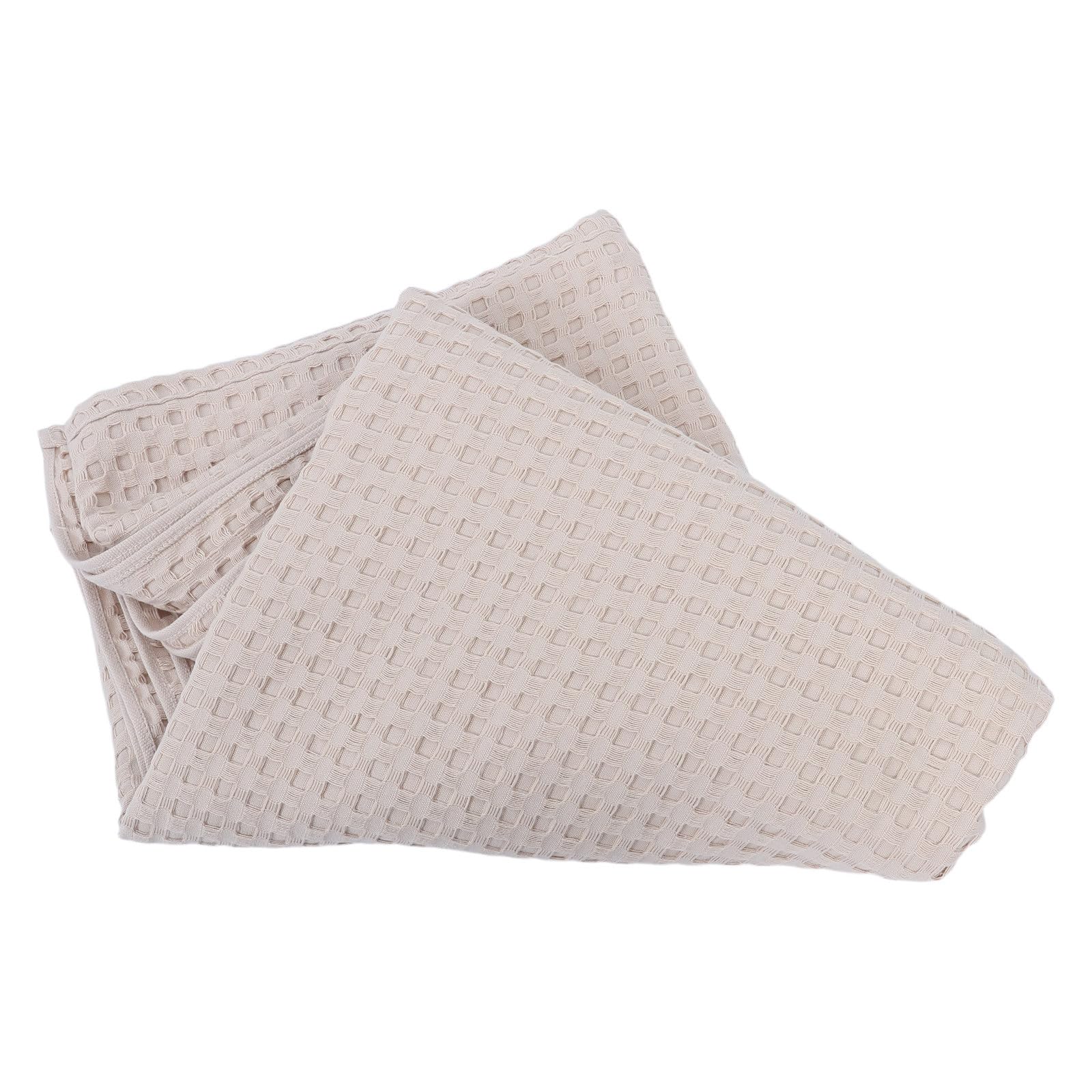 Manta de Sofá Ligera y Suave Patrón de Gofre Texturizado de Algodón en Primavera y Verano Adecuado para Sala de Estar y Decoración del Hogar