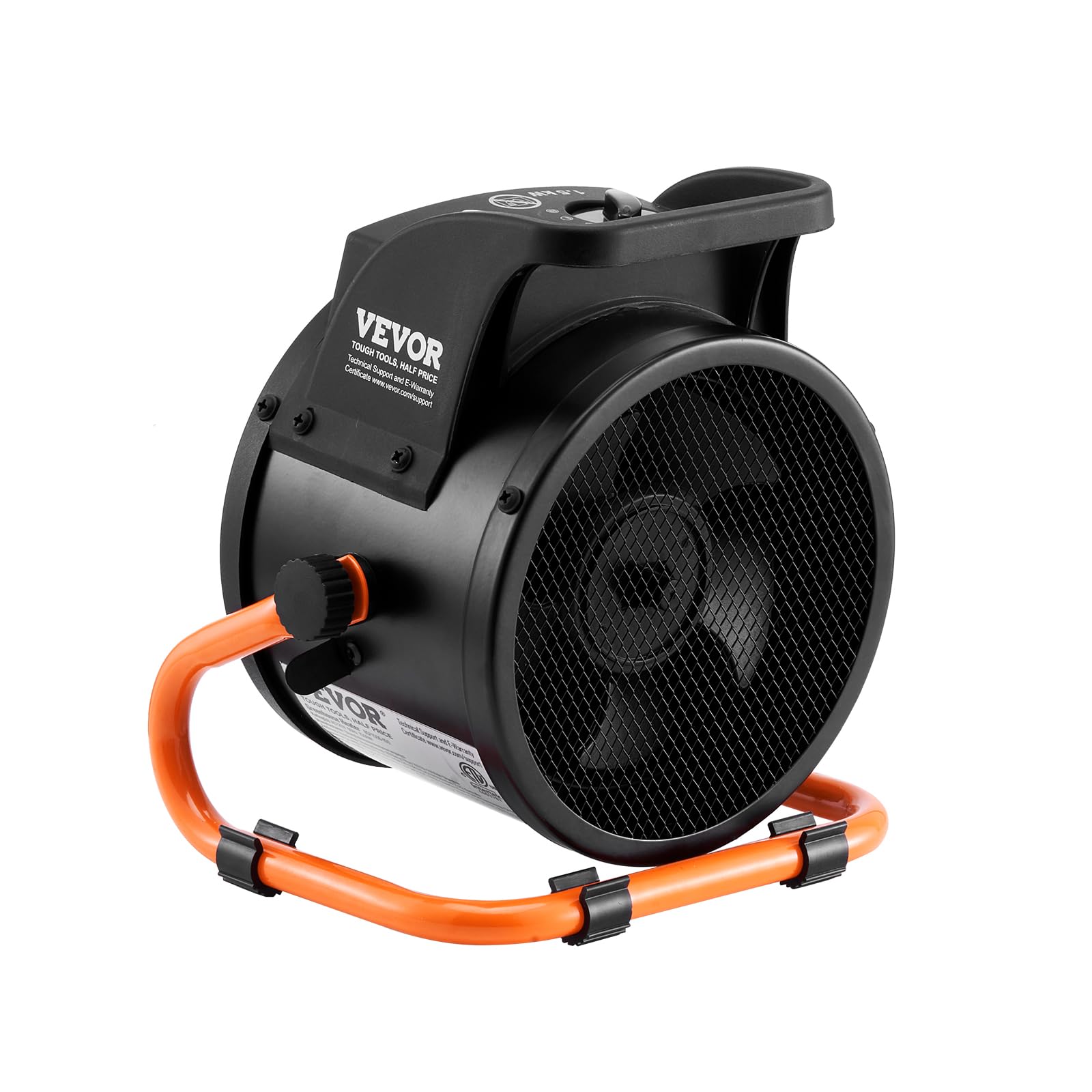 VEVOR Chauffage de serre PTC, 2000 W, chauffage de tente de culture électrique portable, à 3 vitesses, protection contre la surchauffe, chauffage rapide pour serre, salle de fleurs, lieu de travail