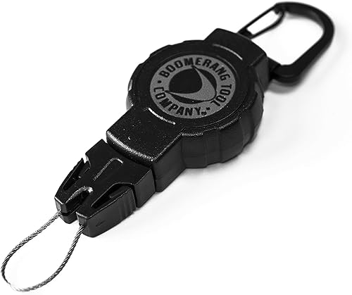 Miniatura 1 de Boomerang - Correas retráctiles de buceo con un cordón de Kevlar y ajuste de extremo universal, ideal para medidores de buceo, linternas, cámaras y