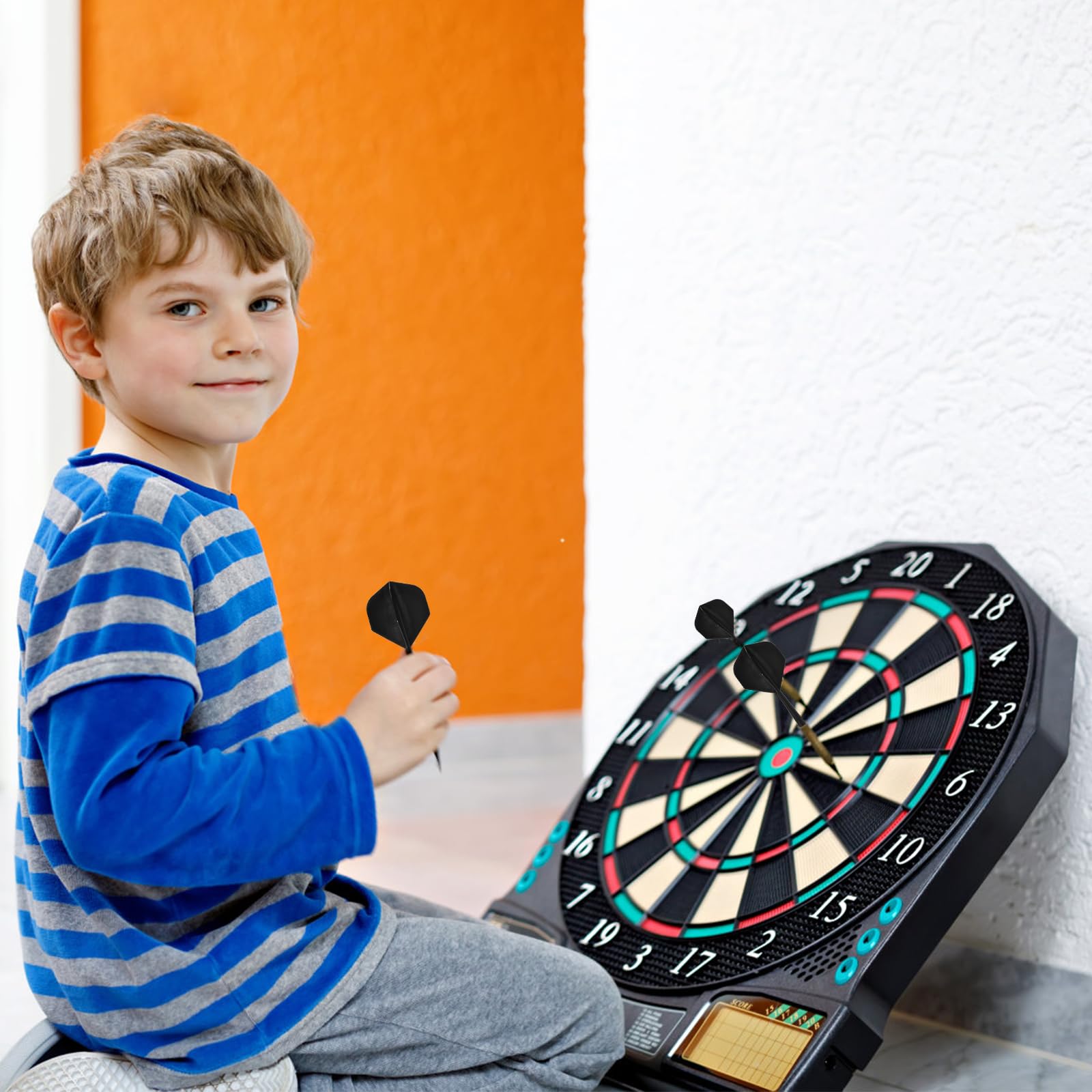 Set Freccette Professionali In Acciaio - Con Custodia Elegante E Manuale Di Gioco - Foto 8