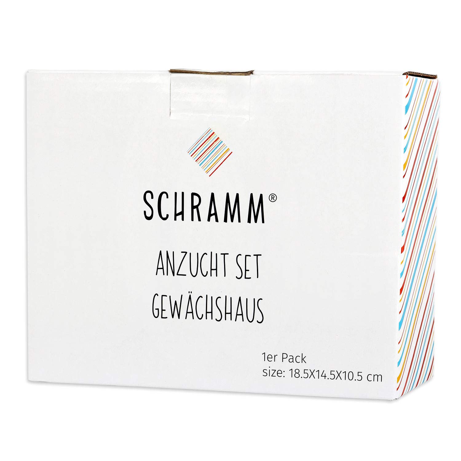 Schramm® Zimmergewächshaus ca. 19x15x7cm Anzuchtkasten 1, 2 oder 4 Stück Mini Gewächshaus Anzuchtset Anzuchtschale mit Deckel und Belüftung, Größe:1 Stück