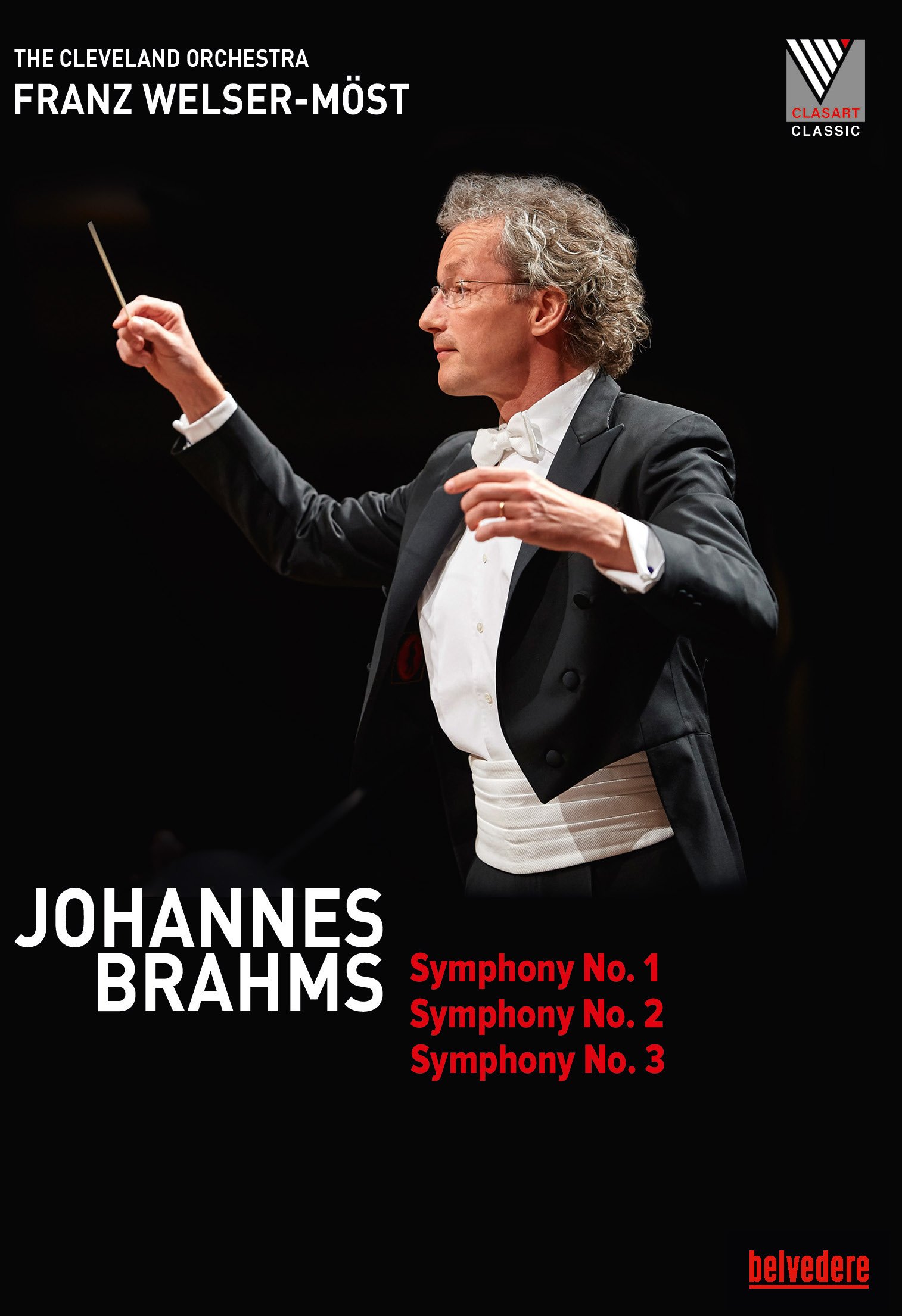 The Cleveland Orchestra Perform Johannes Brahms (Welser-Möst) [DVD]