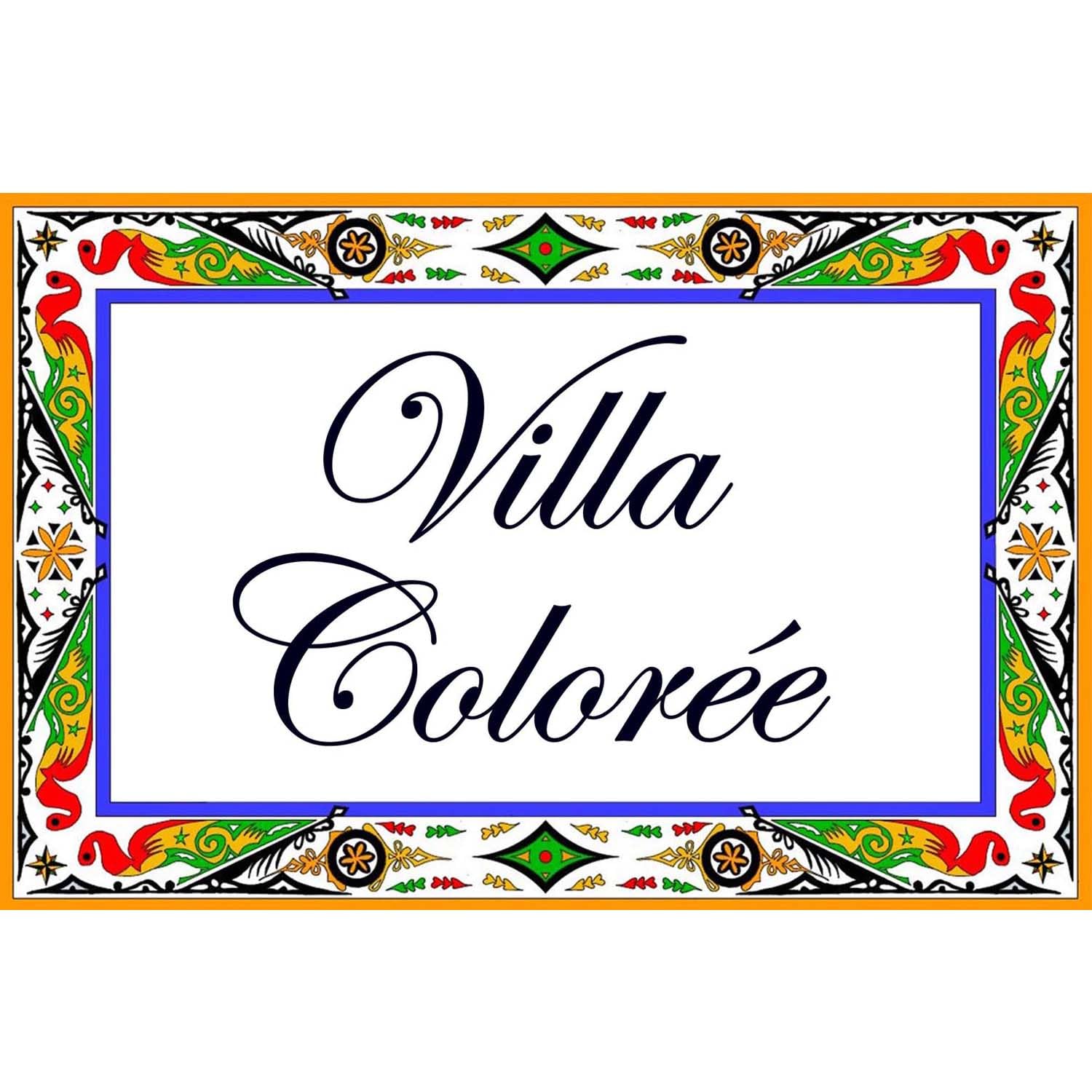 Targa da strada da personalizzare con cognome, nome di villa, nome di strada o altro a scelta, targa da 20 x 30 cm