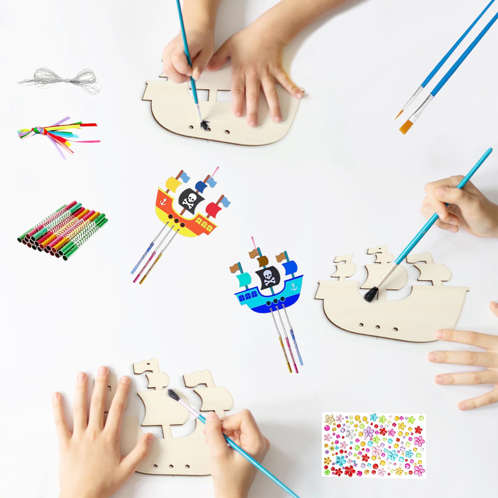 DIY Diamond Painting Sonnenfänger Set - Kolibri Windspiel Zum Selbermachen