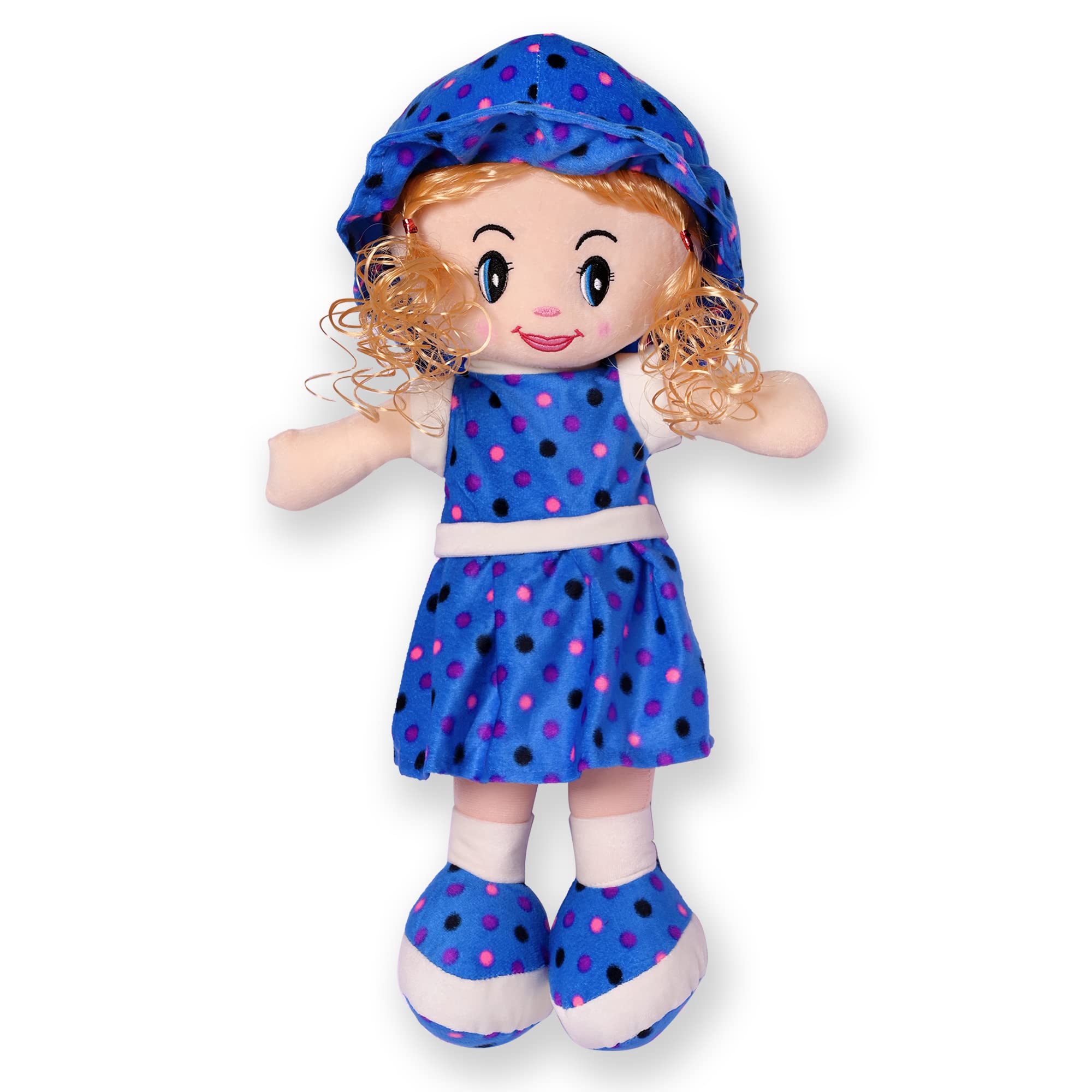 Besties Big Size Beautiful Looking Super Soft 80cm Stuffed Girl Curly Doll-Polyfill Washable Cuddly Soft Plush Toy-Helps to Learn Role Play-100% Safe for Kids (80cm, Blue) (B09VLG5G4X) Amazon Price History, Amazon Price Tracker