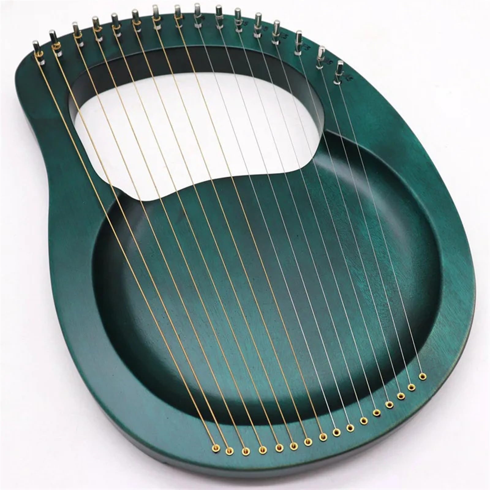 Arpa a Lira in Legno di Mogano con Strumento di accordatura for Strumento Musicale for Principianti 16 Corde per Adulti