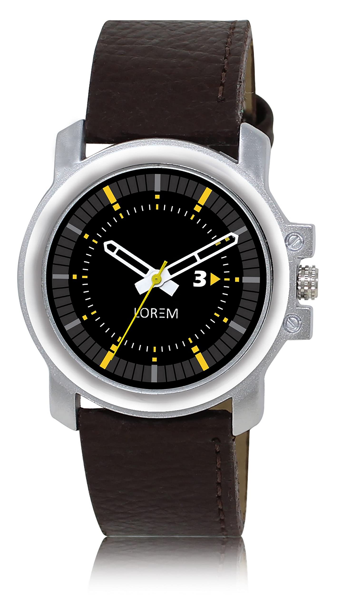 LOREM Black Professional Look Analog Watch for Men LR44-MC (B0CCDXTXCQ) Amazon Price History, Amazon Price Tracker