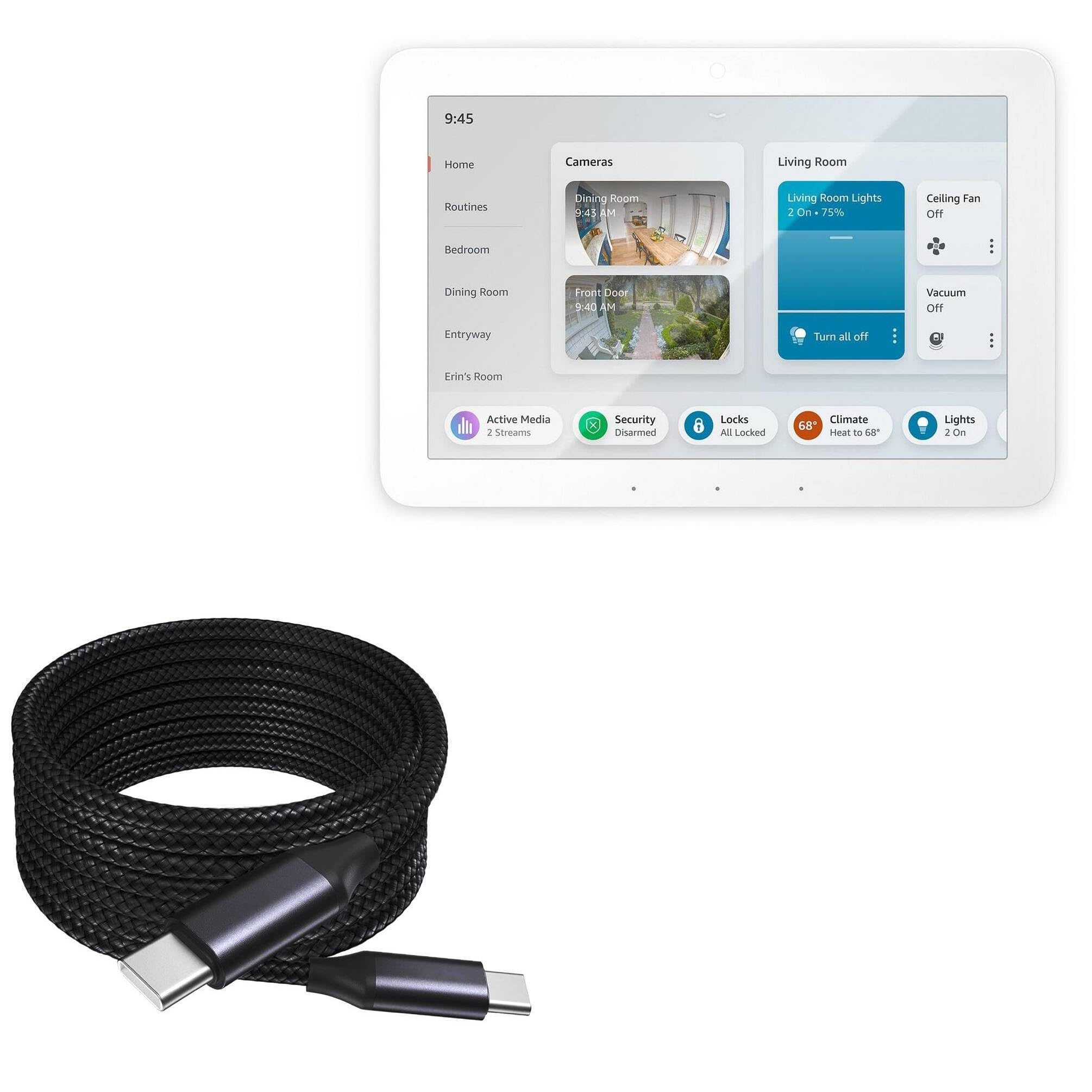 Amazon.com: BoxWave Cable Compatible with Amazon Echo Hub (8 in