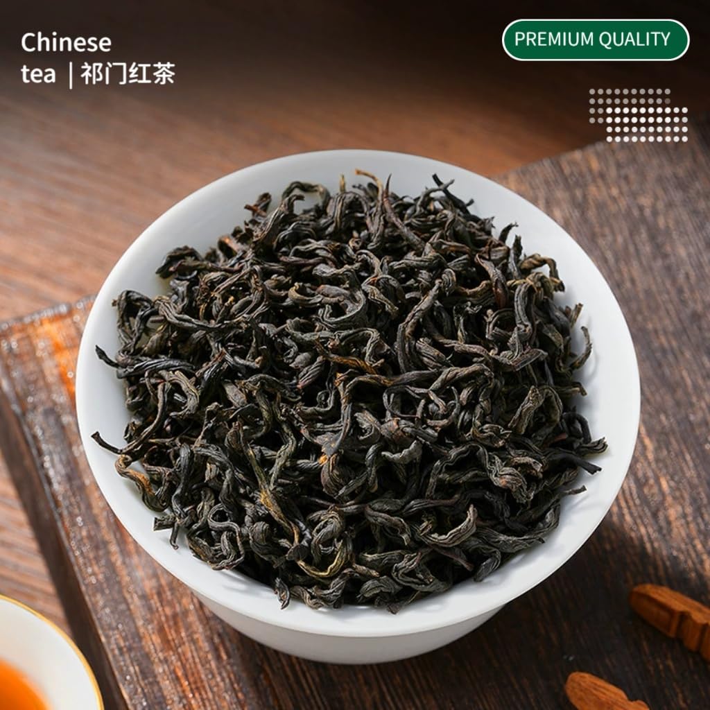 Tè Nero Cinese Keemun | Nessun Additivo | Tè A Foglia Sciolta Premium 500g / 17,64 Once