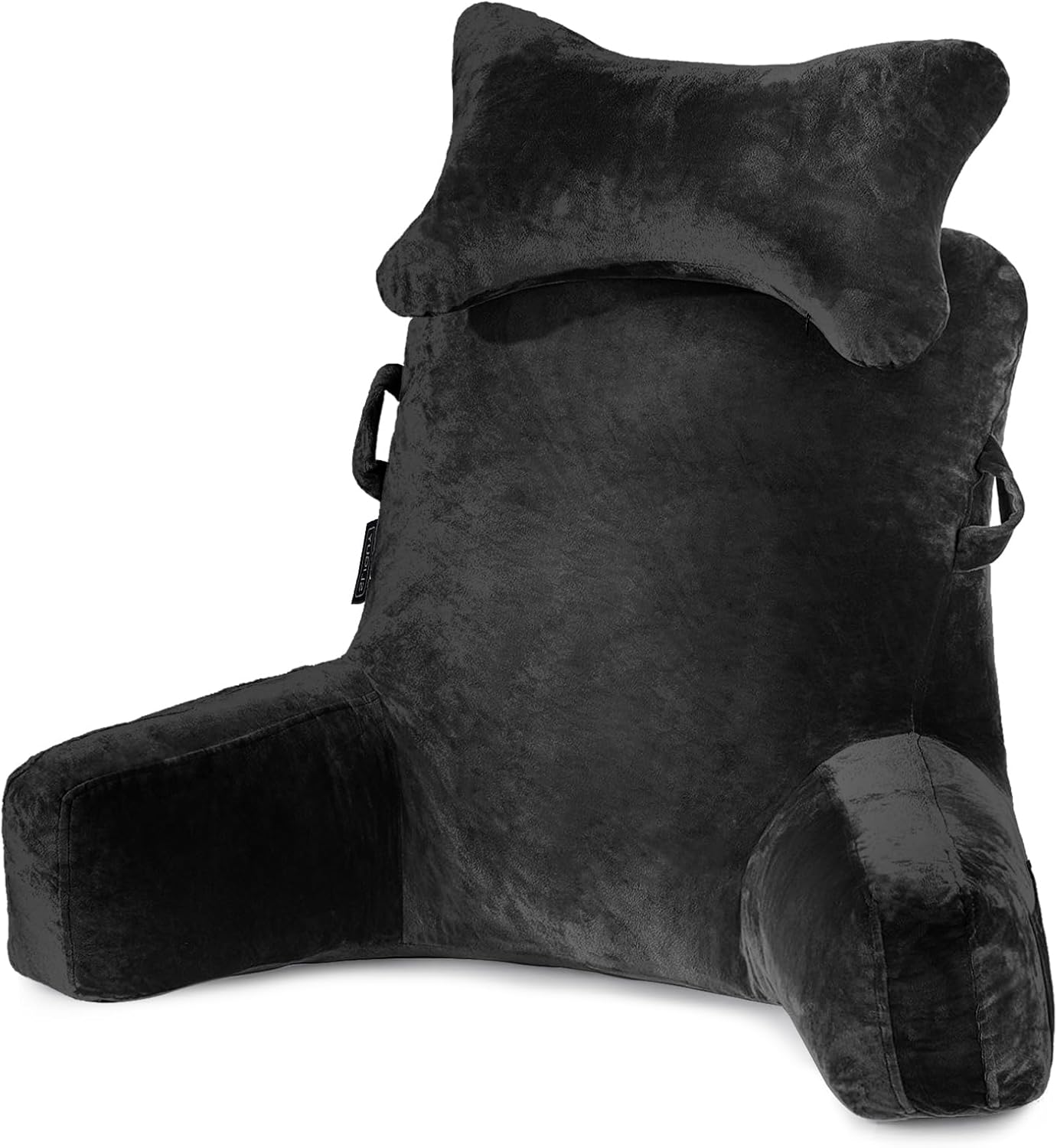 Reading PillowBed Rest Pillow with Detachable Neck Roll & Higher