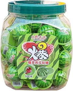 グミ 50個セット 18g*50個入 菓子セット Youtube insで話題 咀嚼音 個包装 業務用 人気 プレゼント 誕生日プレゼント フェスティバル 中国産 (スイカグミ 50個入)