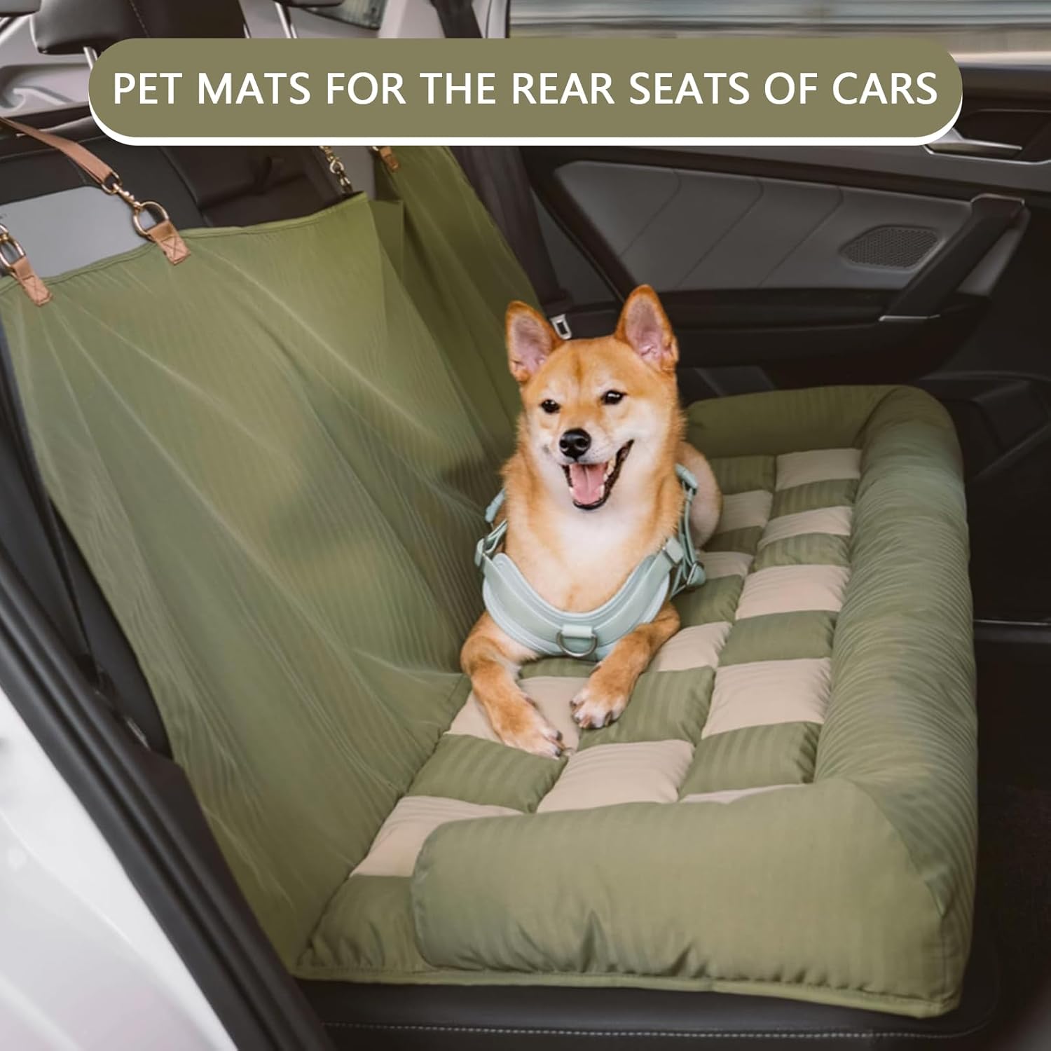 Dog Car Seat - Portable Waterproof Backseat... 15 Dog Car Seat - Portable Waterproof Backseat...