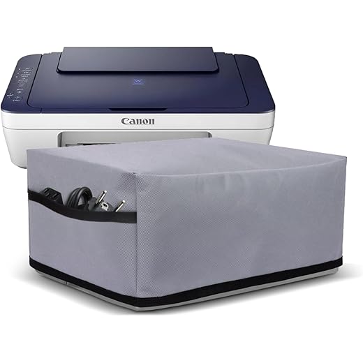 CRASOME Printer Cover for Canon Pixma E470/E477