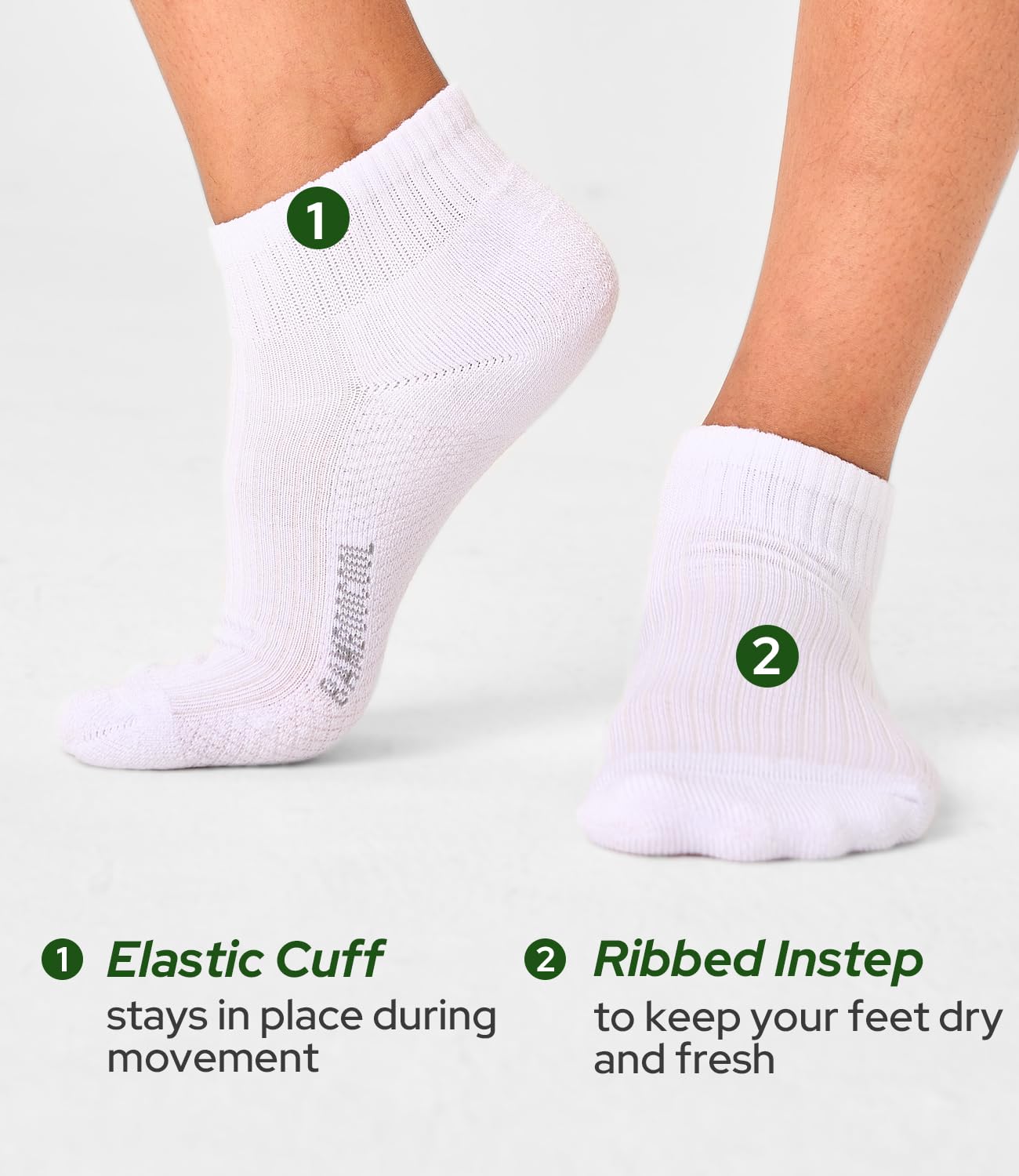 BAMBOO COOL Damen-Knöchelsocken, Bambus-Viskose, niedrig, feuchtigkeitsableitend, gepolstert, Anti-Blasen