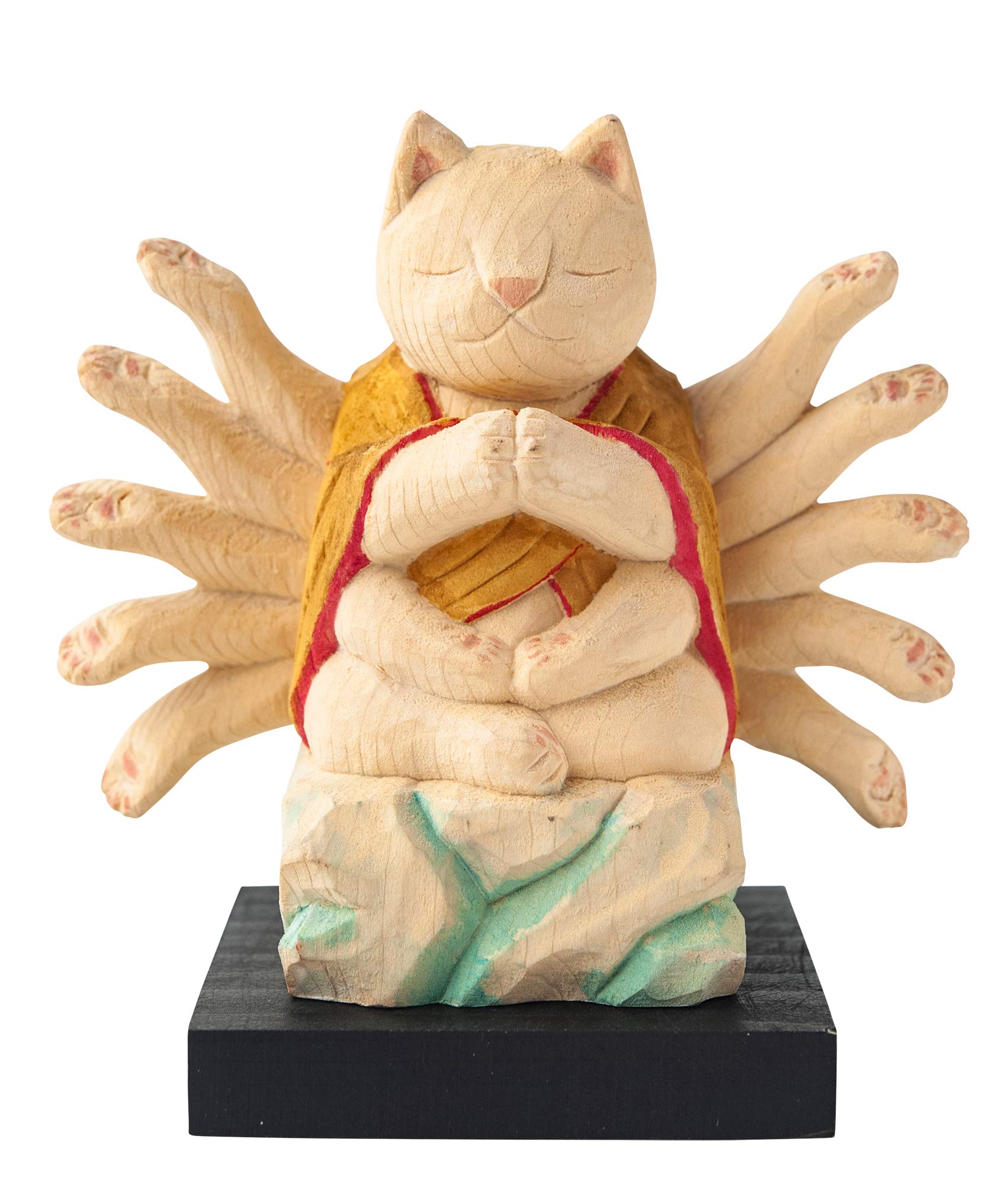 Amazon.co.jp: 猫buddha 千手観音（子年の守護本尊） 仏屋さかい原型  
