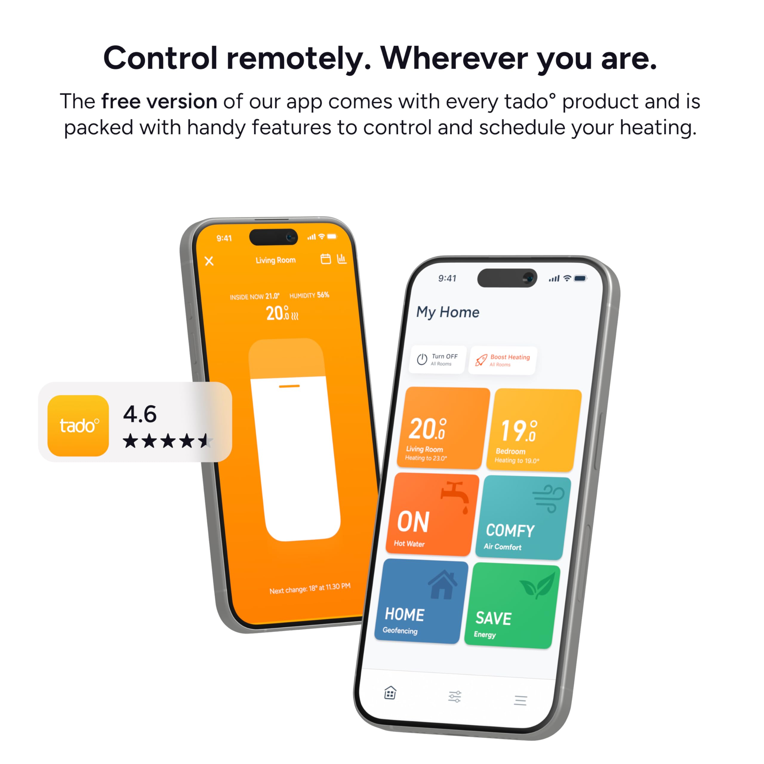 tado° Zestaw startowy termostatu bezprzewodowego Smart Thermostat X z termostatem pokojowym, mostkiem Bridge