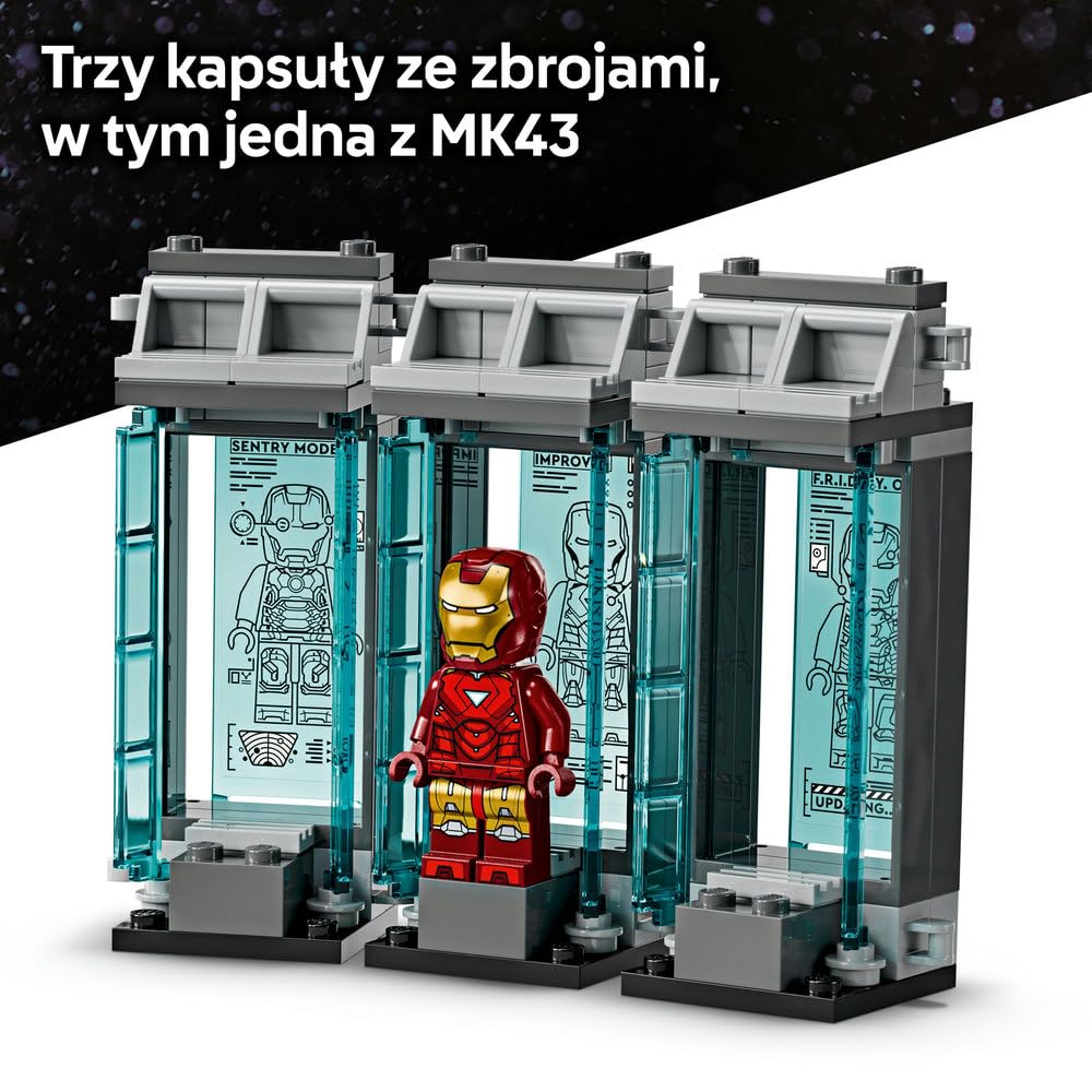 LEGO | Marvel Laboratorium Iron Mana: Zbrojownia 76315