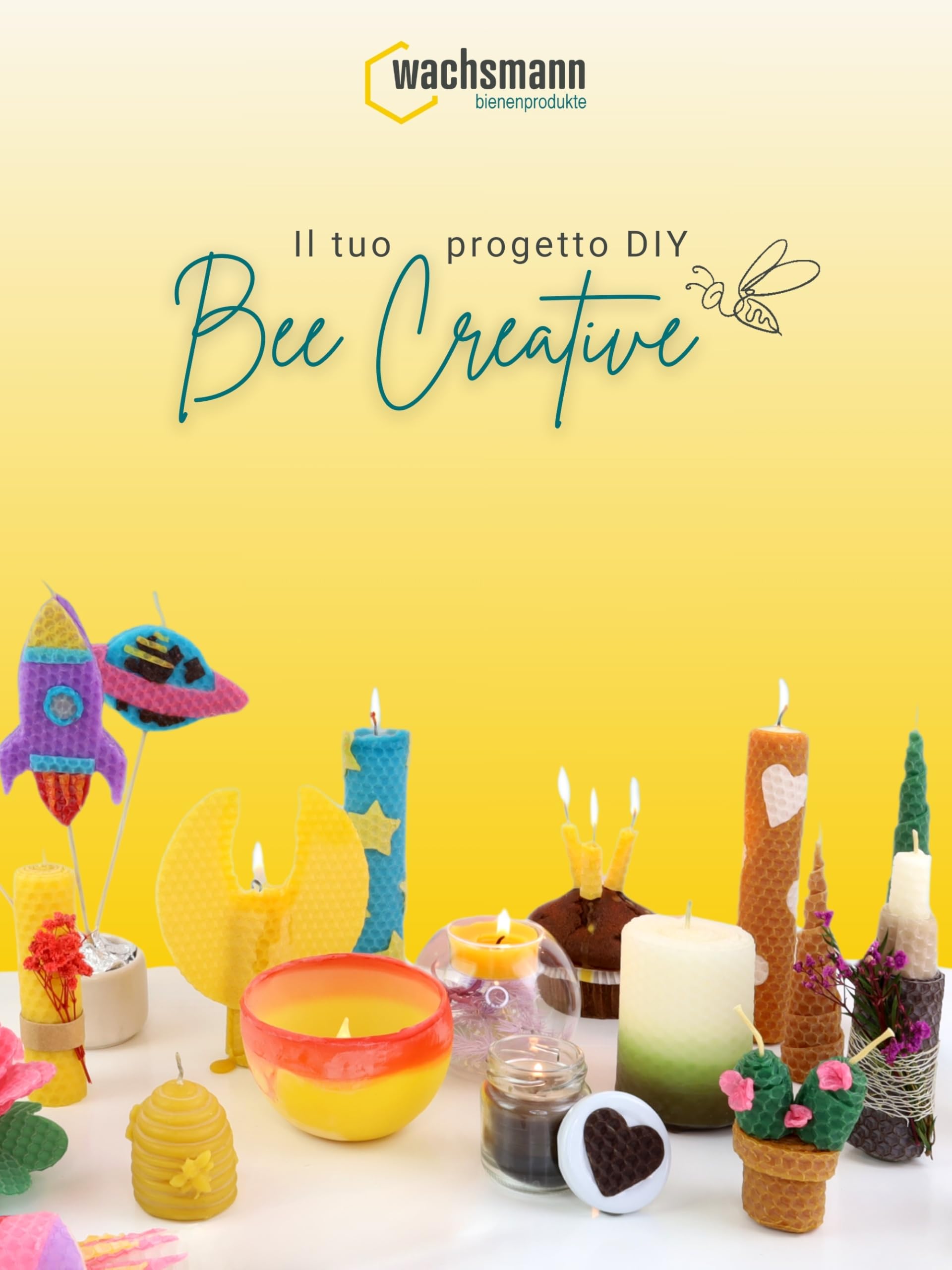 Kit per fare candele in cera d'api, fogli di cera d'api per candele 10