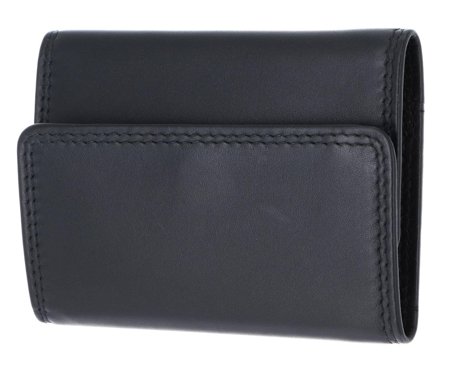Golden Head Cuero Monedero Polo RFID Protect Minischeintasche 1314 Schwarz Negro