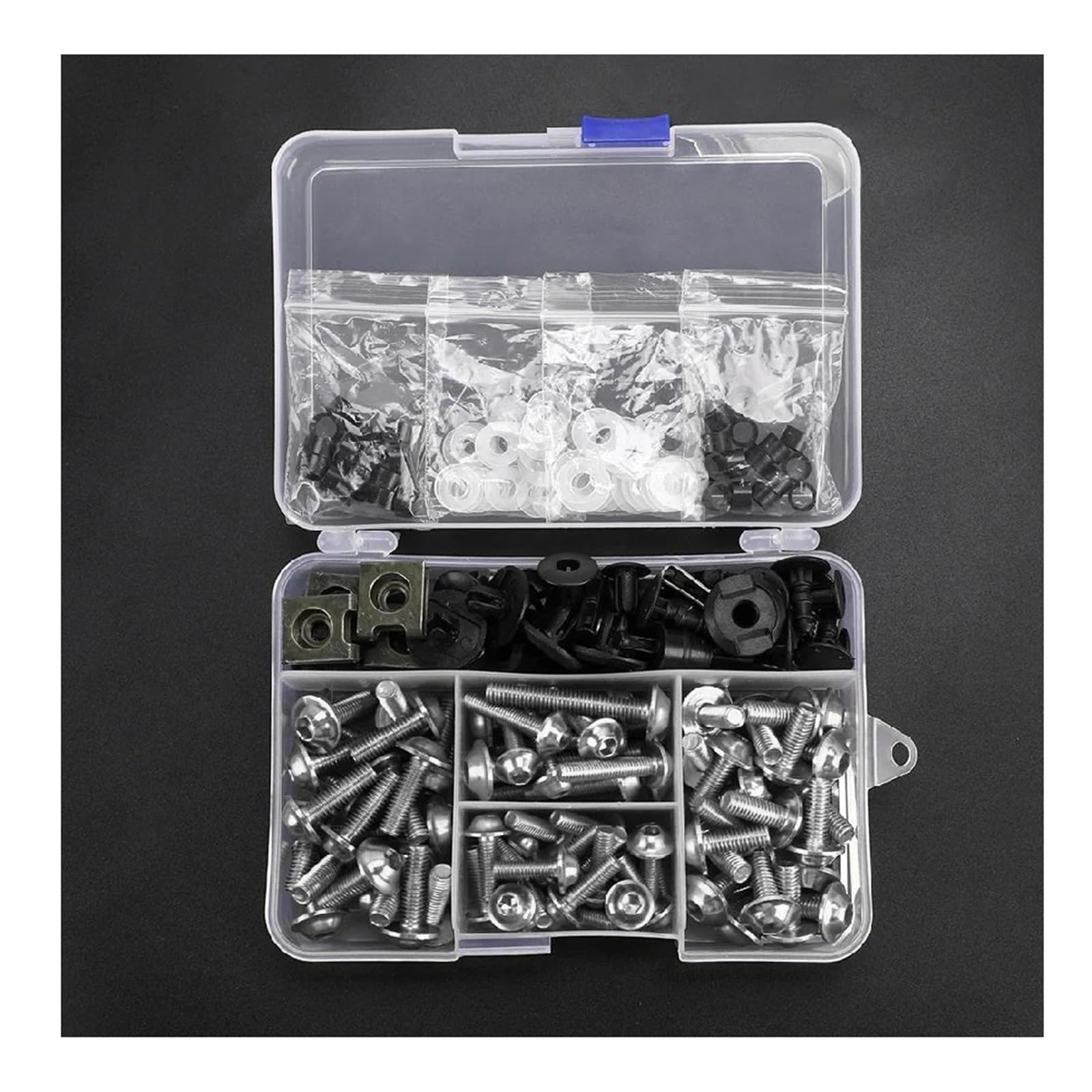 Evita vibraciones en parabrisas con este kit de pernos para CBR600RR 7