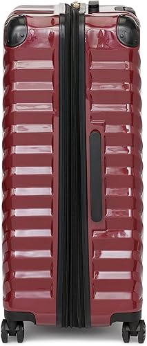 Miniatura 9 de Karl Lagerfeld Paris Maleta para mujer ruedas giratorias rígidas Borgoña Ruedas giratorias de maleta rígida
