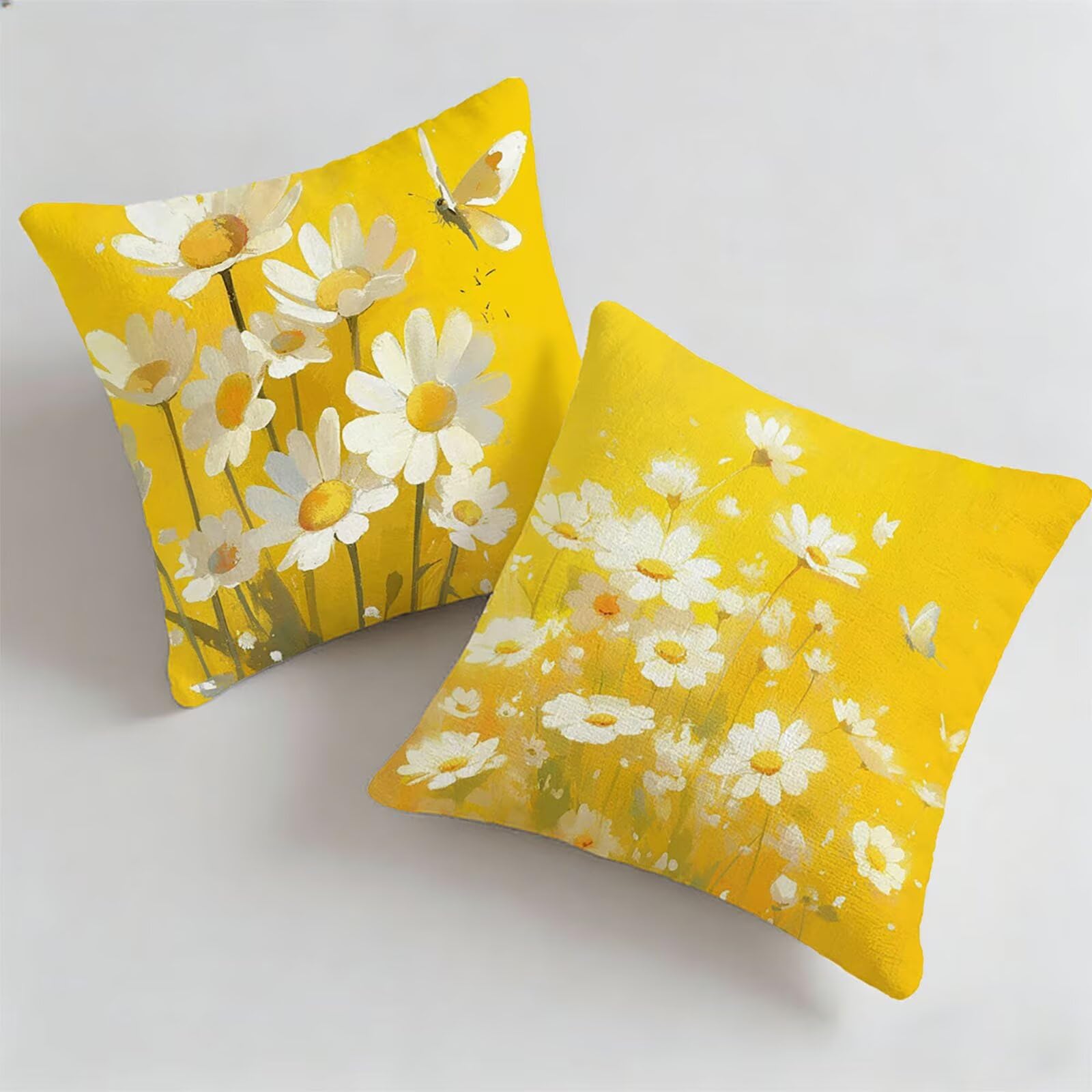 Housse de coussin exterieur impermeable 45x45cm avec protection anti-humidité pour salon de jardin