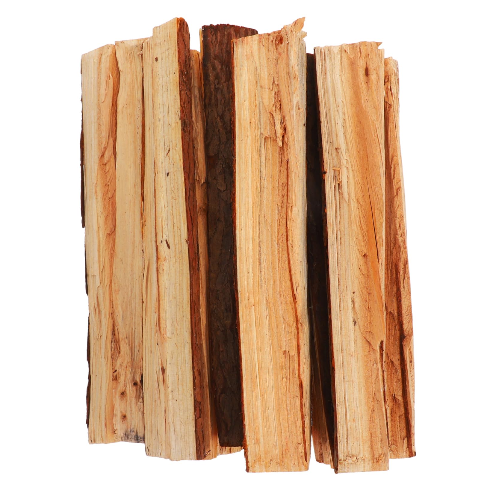 Leños Falsos para Chimenea Decorativos 10 Unidades Madera Natural Rústica Inserto Chimenea Leña Interior Ambiente Acogedor Hogareño