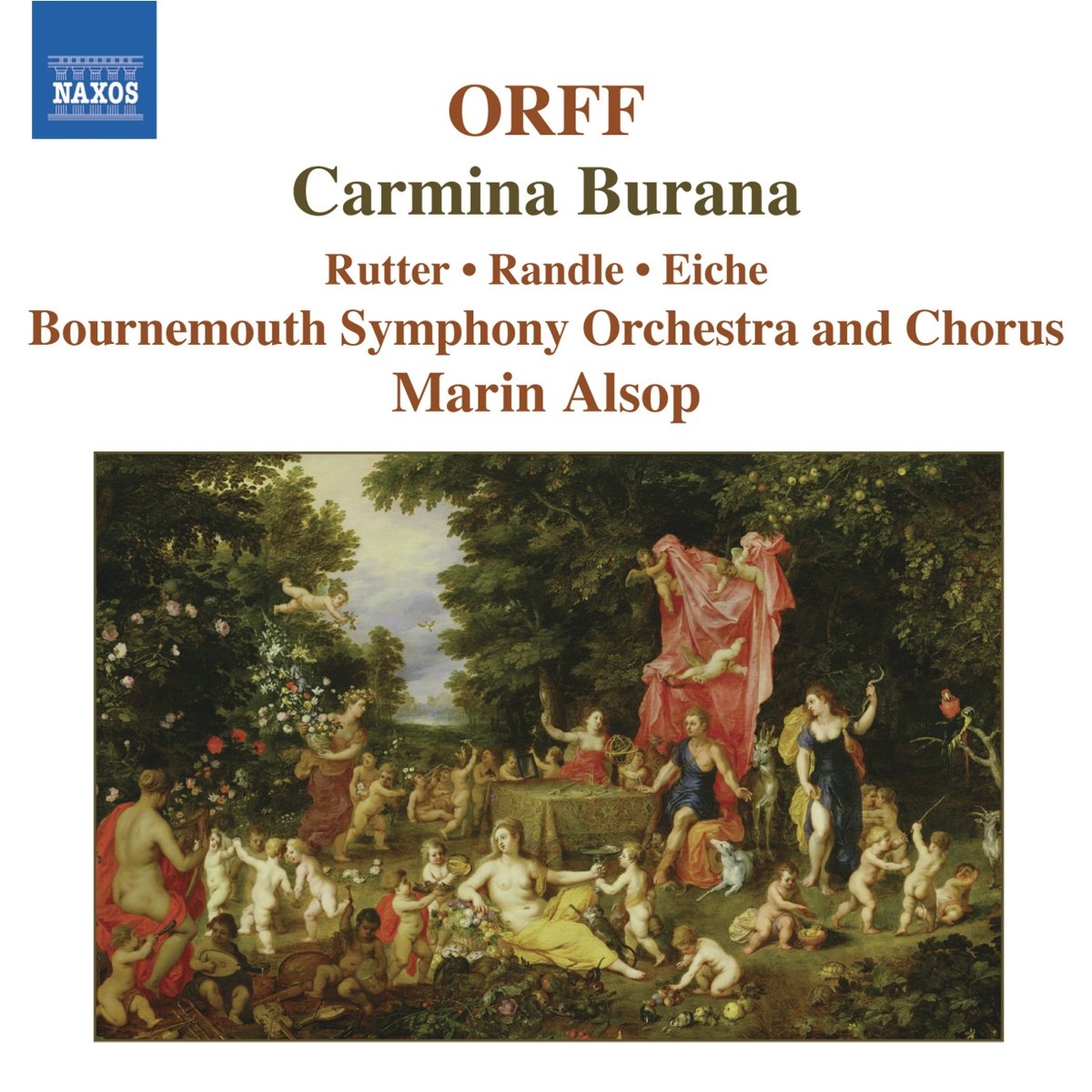Carl Orff Carmina Burana Bournemouth Symphony Orchestra Marin Alsop CD