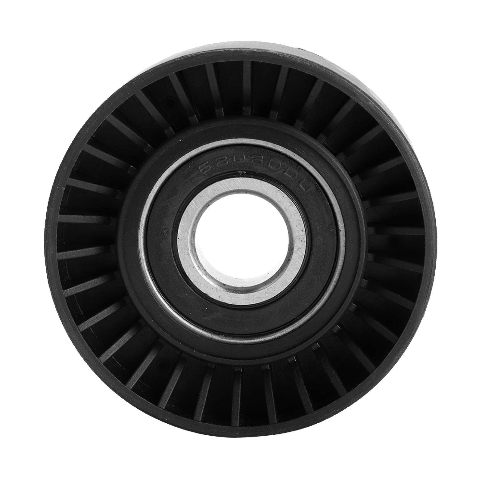 Poulie de tendeur de courroie, poulie de tendeur de courroie de voiture en plastique d'ingénierie 11281433571 adaptée pour E36 E46 E34 E39 E60 E61 E38 E65 E66 E83