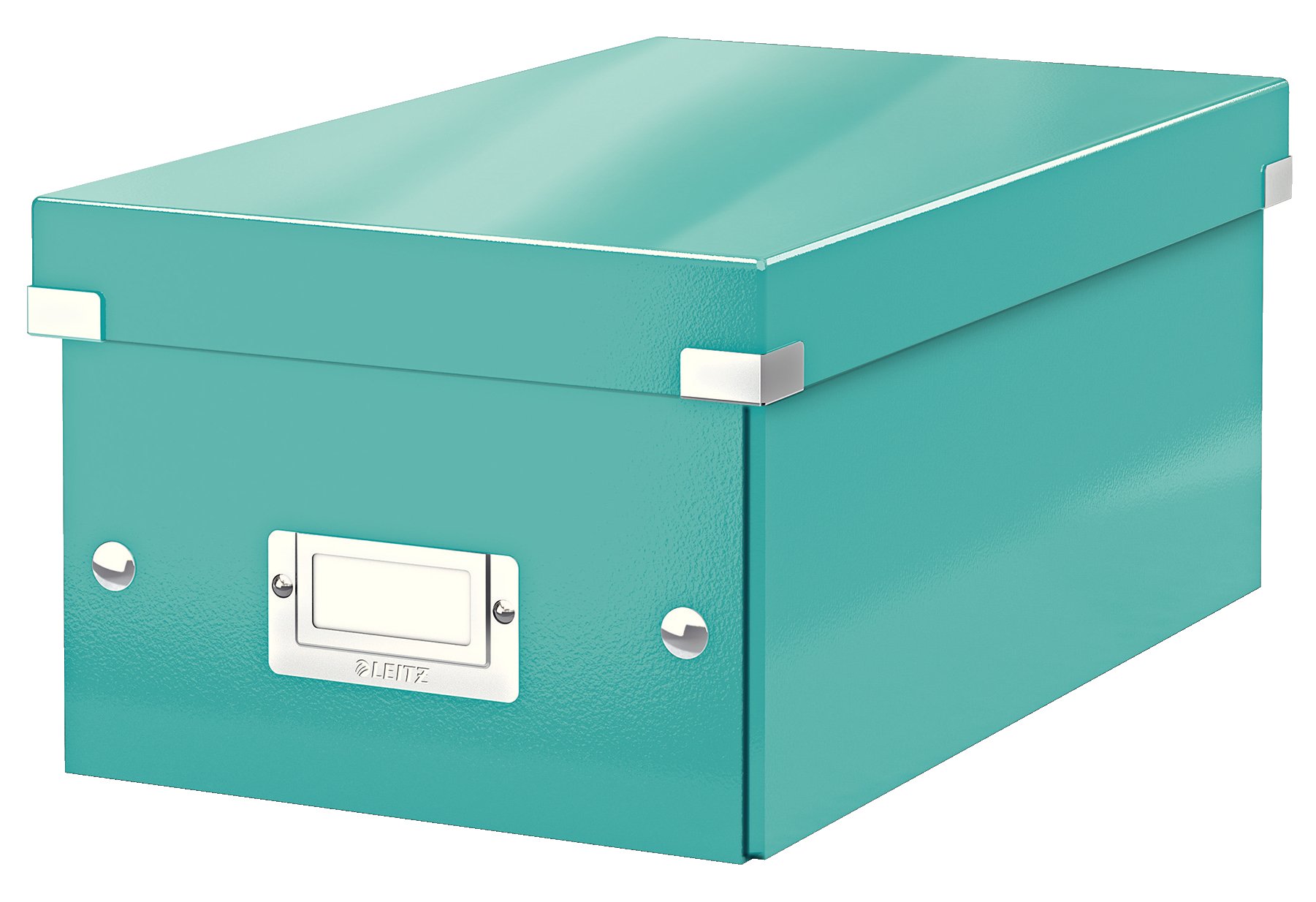 Leitz Wow Click & Store 60420051 Boîte de Rangement pour DVD Menthe