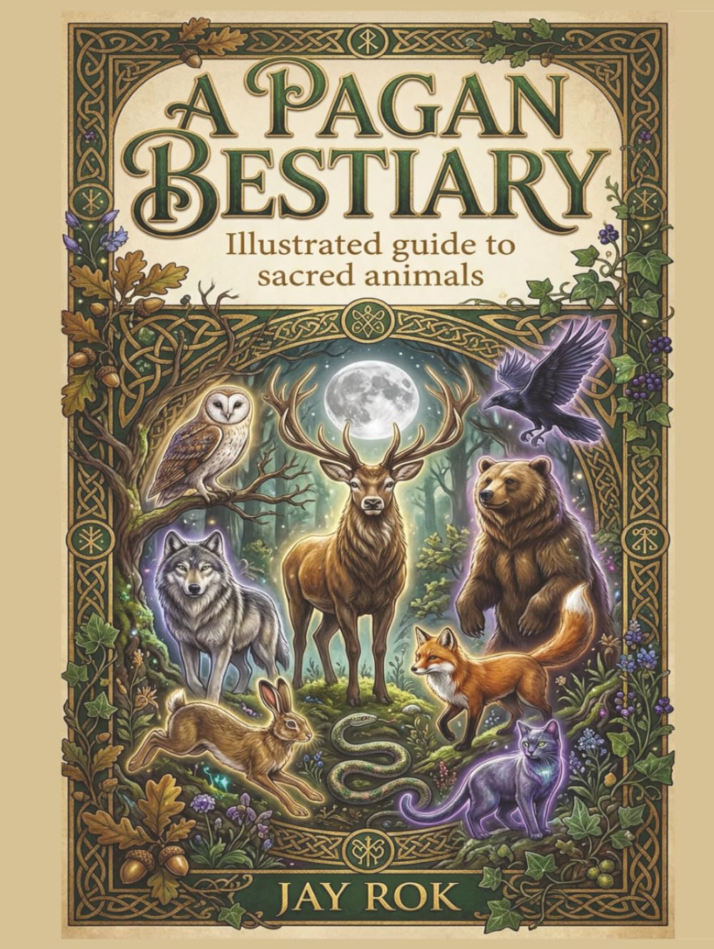 A Pagan Bestiary: Illustrated Stories and Symbolism of Sacred Animals (The Modern Pagan's Library)