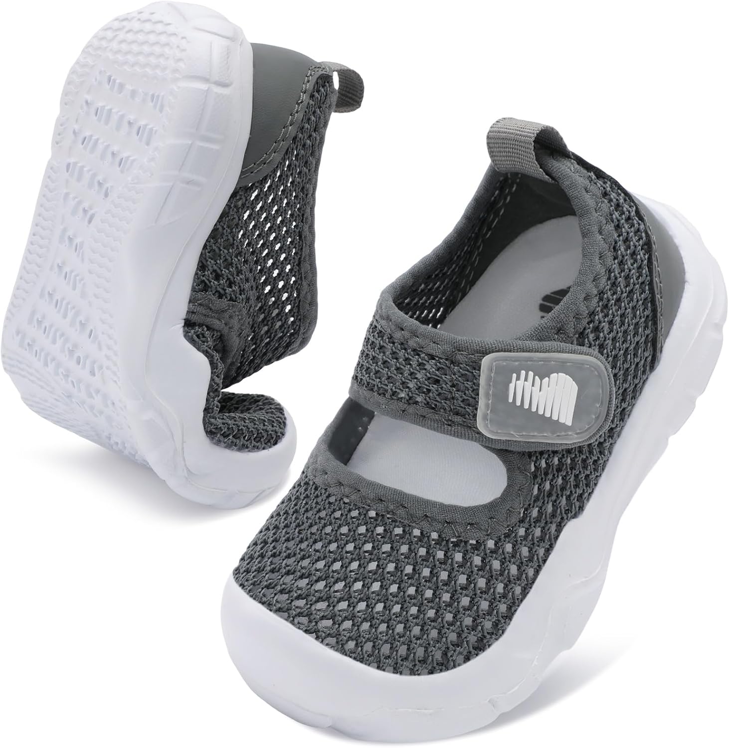 BARERUN Baby Toddler Water Shoes Barefoot Kids Wide Swim Beach Aqua Socks Slip on Infant Girls Boys Sandals Outdoor Breathable Lightweight First Walking Shoes