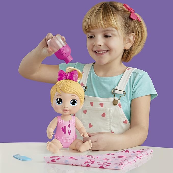 Create Magical Moments with Baby Alive Shampoo Snuggle Harper Hugs Doll Playset Baby Alive Shampoo Snuggle Harper Hugs Blonde Hair 11 Inch Water Baby Doll Playset, Toys for 3 Year Old Girls & Boys & Up