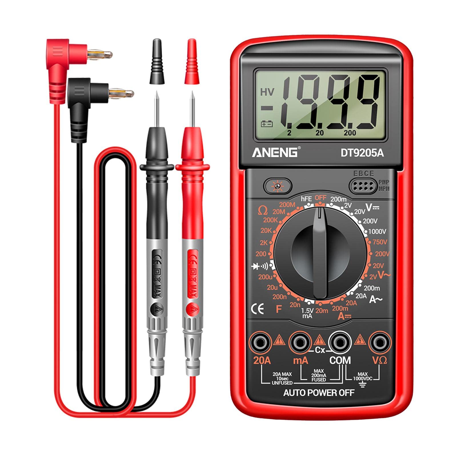 DT9205A Digital Multimeter (without Battery) - ChipTronicX-image-41