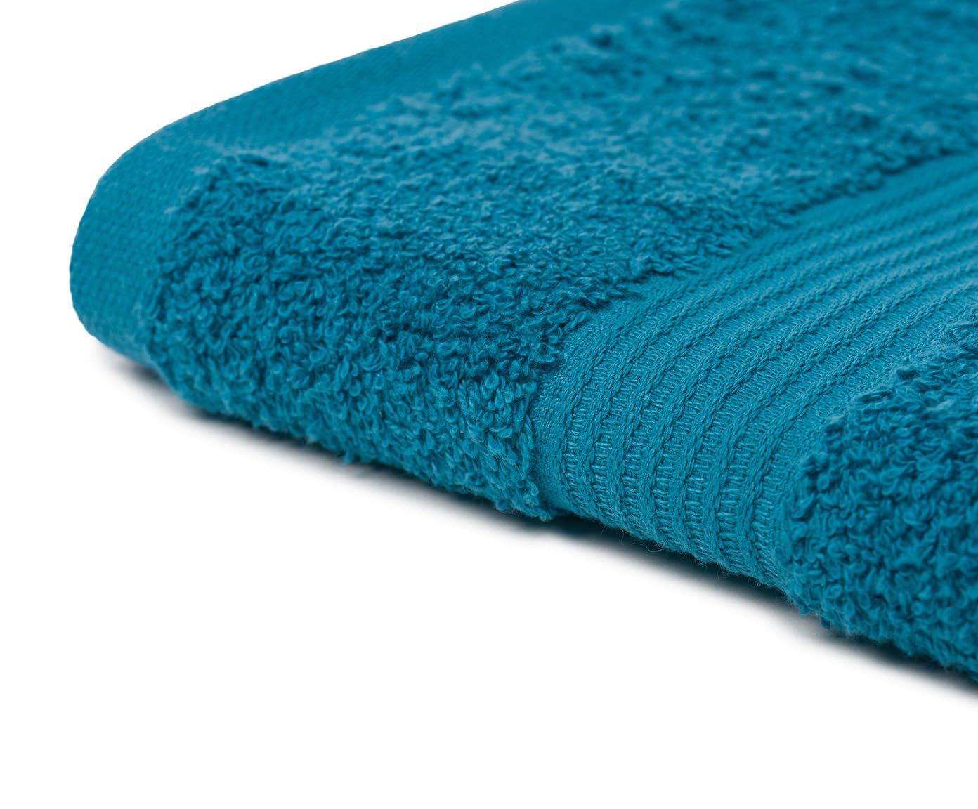 Gözze - Essui-mains New York, lot de 4, douces et absorbantes, 100% coton, 30 x 50 cm - Lagune