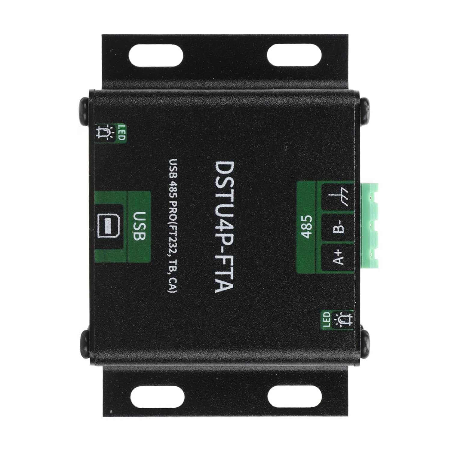 USB to PRO Serial Port Module, FT232 SP3485 Industrial Grade Chip, Isolated Interconverter with Aluminum Alloy, 508mm. Terminal for Industrial Control Equipment