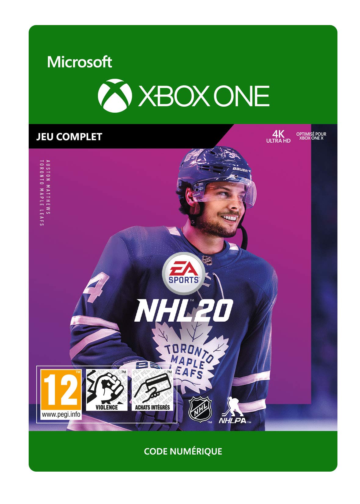 NHL 20 Xbox One Code - Jeu Vidéo Simulation Hockey sur Glace EA - 2