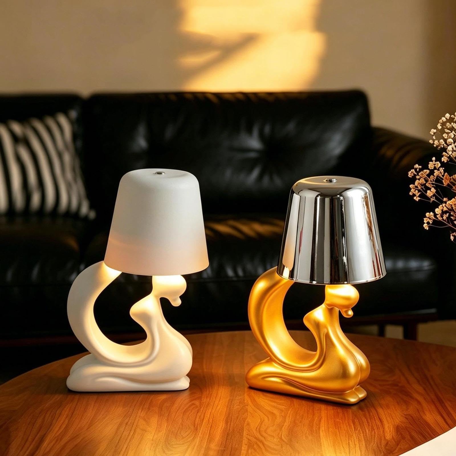 Lampada Da Tavolo A LED, Lampada Da Scrivania A LED Con Decorativa,