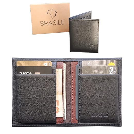 Carteira Masculina Slim Porta Cartões Cédulas