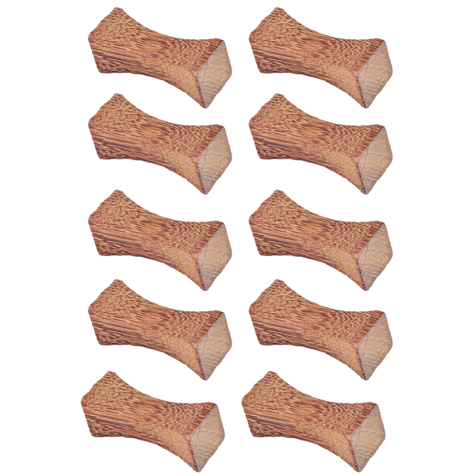 Vastsea, 10 Piezas Estantes para Palillos, Soporte para Palillos de Aleación, Soporte a Prueba de Caídas, para Mesa, Juego de Cubiertos, Accesorios de Comedor (Marrón), G159