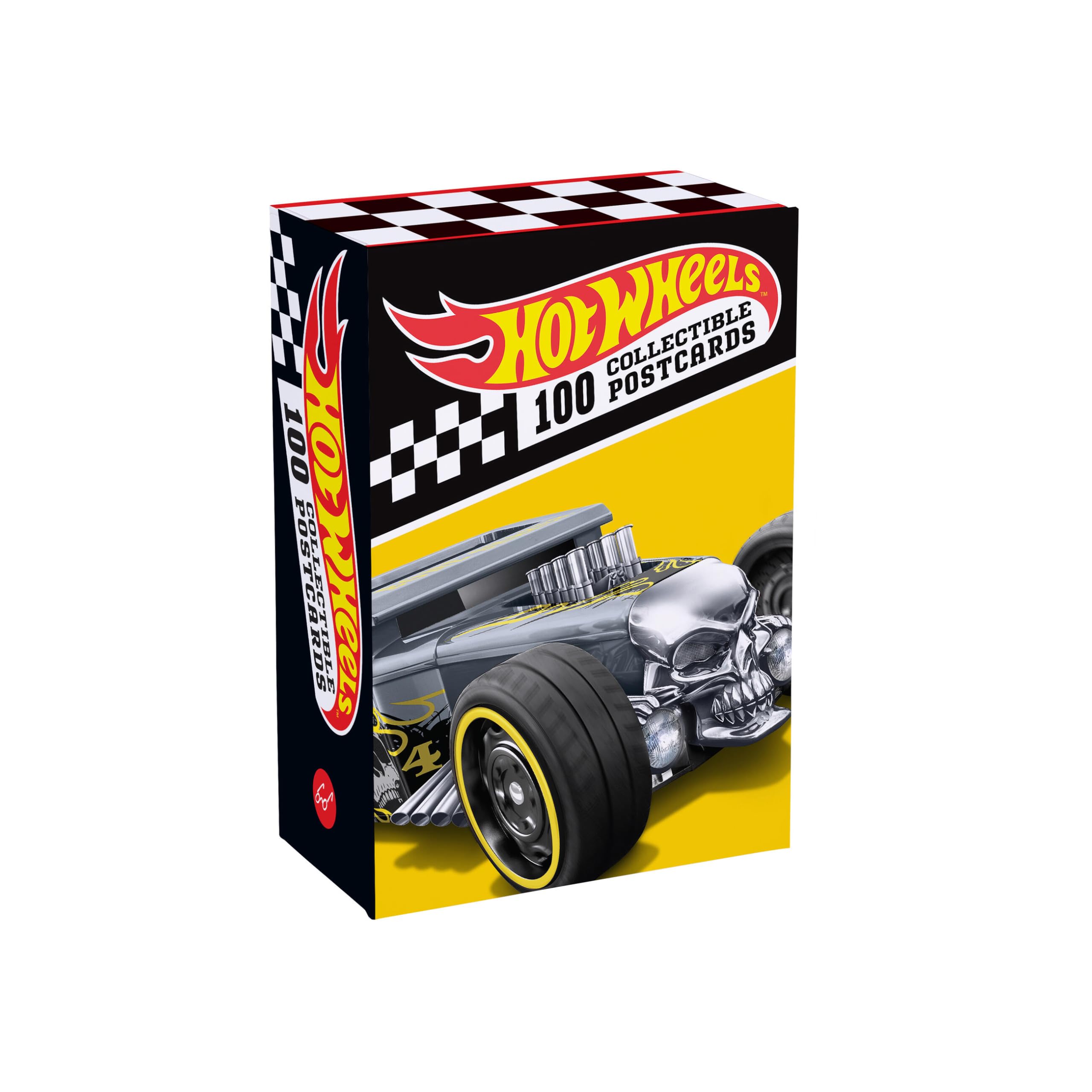 Hot Wheels coffret de 100 cartes postales rétro et modernes pour collectionneur de voitures