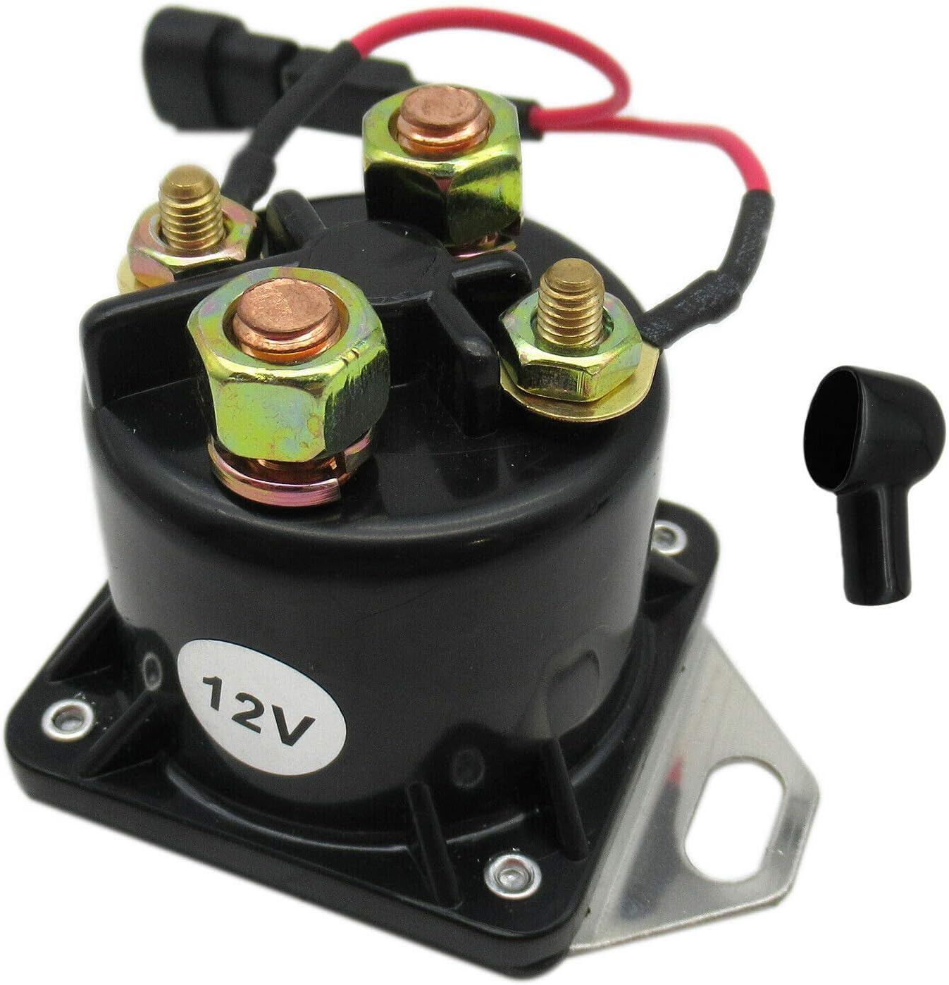 USonline911 Glow Plug Relay Module for 94.5-96 Ford F250/350/450/550 7.3L Diesel Trucks (Automatic, 30A, DIN Rail Mount, Copper Contact)