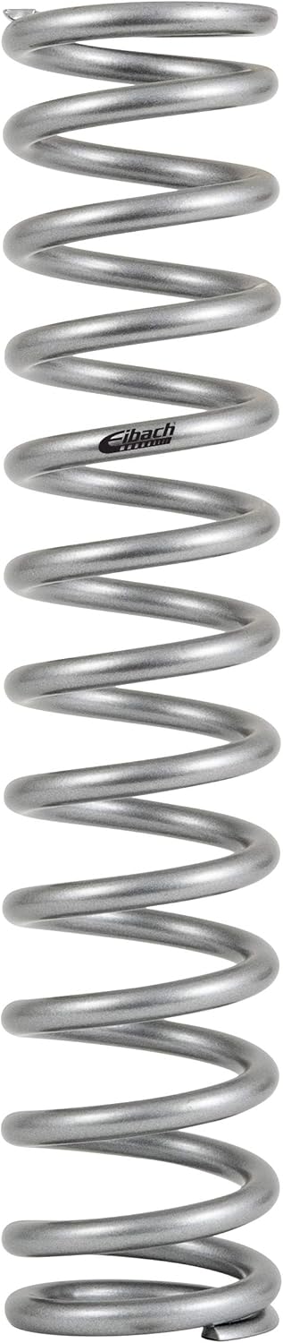 Eibach Coil Spring, ERO, Coil-Over, 2.5 in ID, 16 in Length, 80 lb/in Spring Rate, Steel, Silver Powder Coat, Each